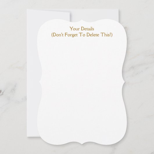 馬の招待状 (裏面)