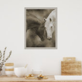 馬の挨拶 ポスター (キッチン)