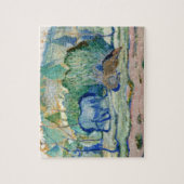 馬の放牧バイフランツマルク、ヴィンテージファインアート ジグソーパズル (縦)