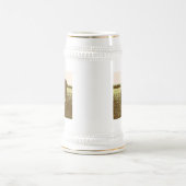 馬の放牧ポップ・アートの芸術 ビールジョッキ (中央)