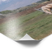 馬の放牧 フォトプリント            (角)