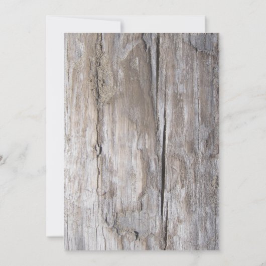 馬の新年のパーティーの木製の黒い年 招待状 (裏面)