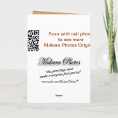 馬の日取りカードカスタマイズ カード (裏面)