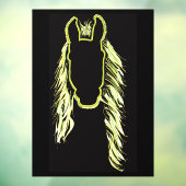 馬の晴れの反射 ウィンドウサイン (シート3)