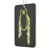 馬の晴れの反射 カーエアーフレッシュナー (左)