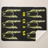 馬の晴れの反射 シェルパブランケット (正面(横))