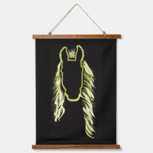 馬の晴れの反射