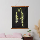 馬の晴れの反射 吊り下げ型タペストリー (寝室)