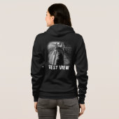 馬の最高の背馬からの馬のビューアイディアギフトのためのパパ パーカ (裏面フル)