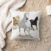 馬の枕 クッション (ブランケット)