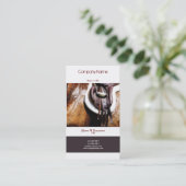 馬の業務市場の騎手の芸術 名刺 (スタンド正面)