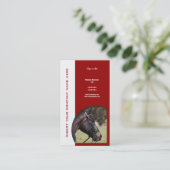 馬の業務市場 名刺 (スタンド正面)