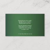 馬の業務市場 名刺 (裏面)