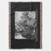 馬の歴史的な芸術で馬上槍試合をしている中世騎士 スローブランケット (正面縦)