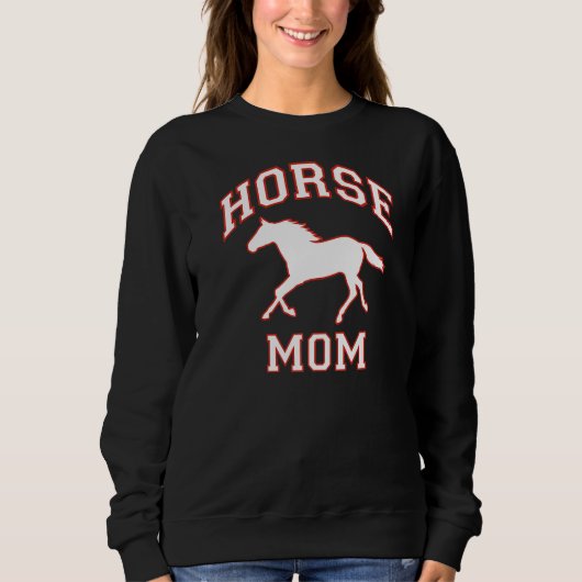 馬の母1 スウェットシャツ (正面)