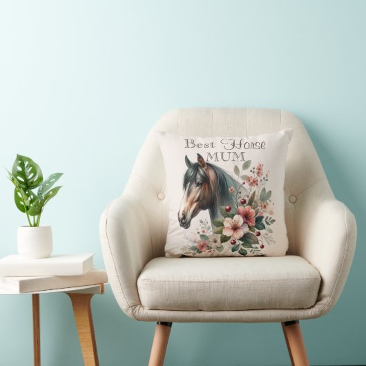 馬の母 クッション (椅子)