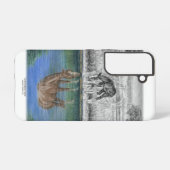 馬の水の反射 SAMSUNG GALAXYケース (裏面横)