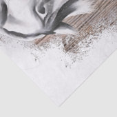 馬の水彩 薄葉紙 (詳細)