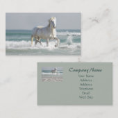 馬の海の名刺 名刺 (正面/裏面)