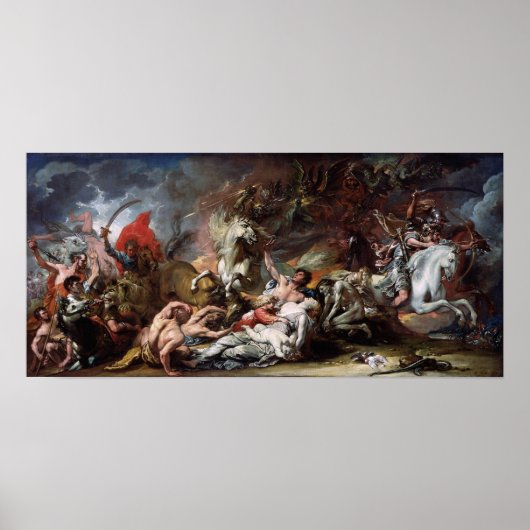 馬の淡い色の死 ポスター (正面)