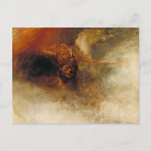 馬の淡い色の死 ポストカード (正面)