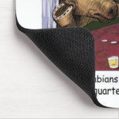 馬の漫画のギフトティー&収集品 マウスパッド (コーナー)