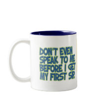 馬の漫画のコーヒー・マグ