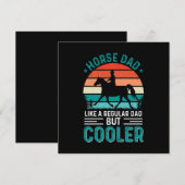 馬の父 招待状 (正面/裏面)