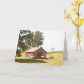 馬の牧草4 カード (黄色い花)