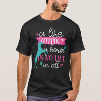馬の生命ティナの魔女 Tシャツ