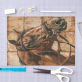 馬の生活 薄葉紙 (クラフト)