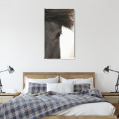 馬の目と髪のクローズアップ キャンバスプリント (インサイチュ (寝室))