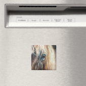 馬の目のクローズアップ マグネット (インサイチュ (食洗機))