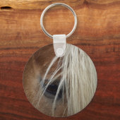 馬の目ウマ科の恋人のキーチェーン キーホルダー (正面)