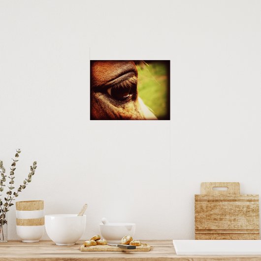 馬の目 ポスター (キッチン)