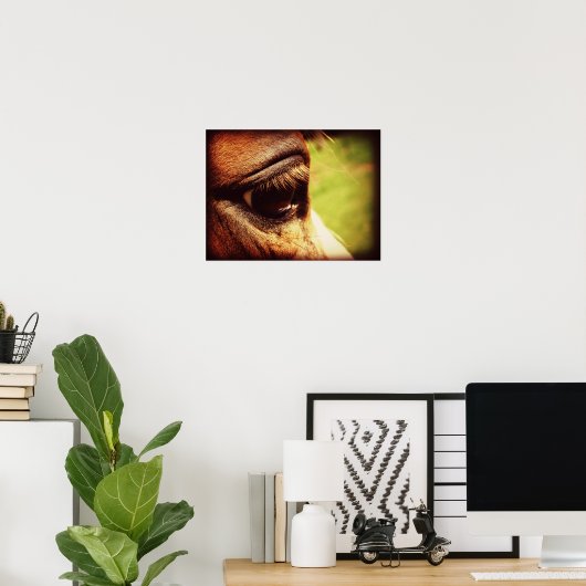 馬の目 ポスター (ホームオフィス)