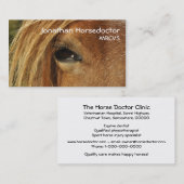 馬の目 名刺 (正面/裏面)