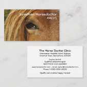 馬の目 名刺 (正面/裏面)