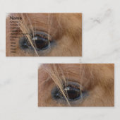 馬の目 名刺 (正面/裏面)