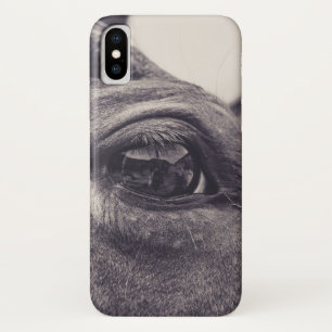 馬の目 001 iPhone X ケース