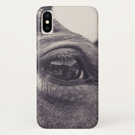馬の目 001 Case-Mate iPhoneケース (裏面)