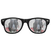 馬の眼鏡ポニーおもしろい仕様 レトロサングラス (正面)