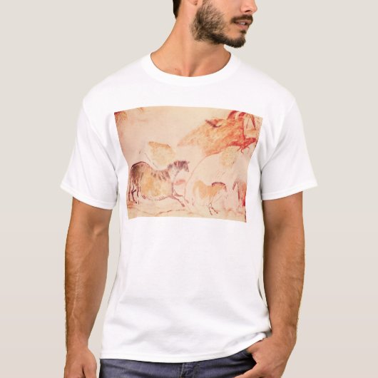 馬の石の絵画、紀元前のc.17000 tシャツ (正面)