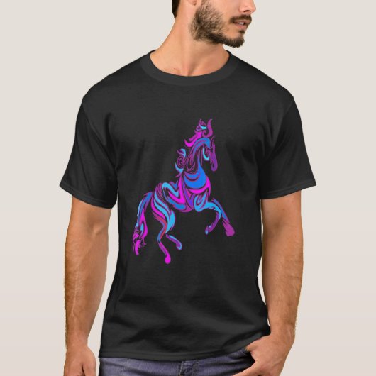 馬の精神動物 Tシャツ (正面)