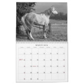 馬の精神 カレンダー (3月 2026)