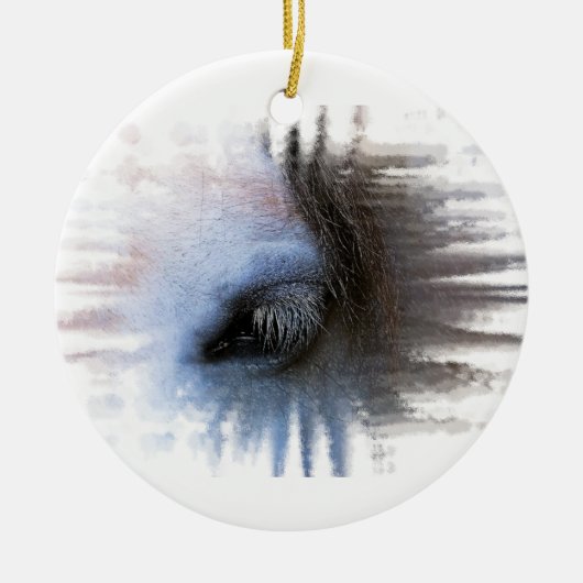 馬の精神 セラミックオーナメント (正面)