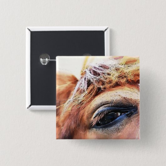 馬の精神 缶バッジ (正面&裏面)