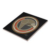 馬の精 タイル (側面)