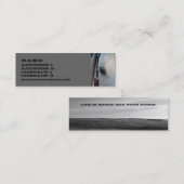 馬の細い名刺 スキニー名刺 (正面/裏面)