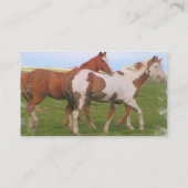 馬の組の名刺 名刺 (裏面)